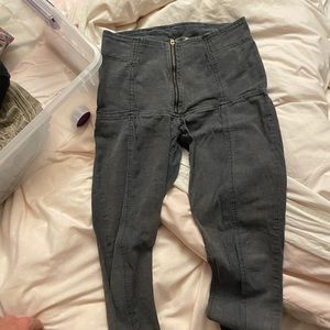 Prairie underground slate skinny jeans